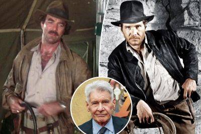 Harrison Ford didn’t know Tom Selleck was cast as Indiana Jones first - nypost.com - county Jones - Indiana - Greece - county Harrison - county Ford
