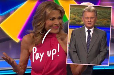 Vanna White Reportedly Negotiating Half Of Pat Sajak's Wheel of Fortune Salary After 18 Years WITH NO RAISE!! - perezhilton.com - USA