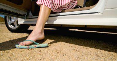 How driving in flip flops could land you a £5,000 fine - www.ok.co.uk
