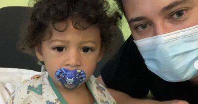 Myles Stephenson reveals baby son has suffered gut-wrenching stroke - www.ok.co.uk