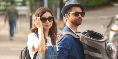 Dominic Cooper & Gemma Chan Take Their Cat Out for Some Fresh Air in London - www.justjared.com - Spain - London