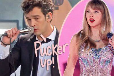 Taylor Swift's BF Matty Healy Is Back To Kissing People At His Shows! - perezhilton.com