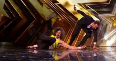 Britain's Got Talent's Ant falls on stage again during Viggo Venn blunder - www.ok.co.uk - Britain