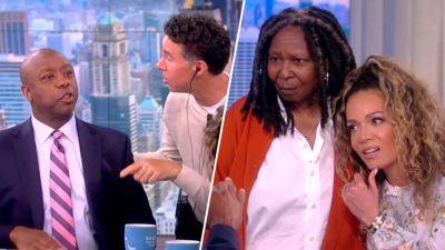 ‘The View’ Co-Hosts Clash With Tim Scott; Whoopi Goldberg Asks Production For Help During Heated Debate - deadline.com - South Carolina