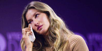 Gisele Bundchen Source Reveals Why She Was Crying on Stage at Business Conference - www.justjared.com - Brazil