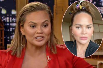 Chrissy Teigen Says 'Insane' DNA Test Made Her Believe She Had An Identical Twin!! - perezhilton.com
