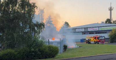 Boy in hospital after 'huge' explosion at Scots industrial estate - www.dailyrecord.co.uk - Scotland - Beyond
