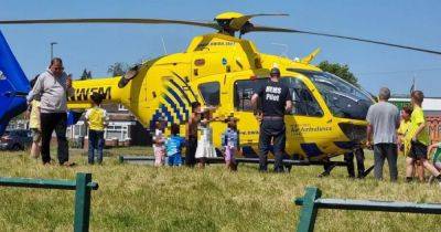 'Dog attack' sees child, 11, rushed to hospital by air ambulance - www.dailyrecord.co.uk - Manchester - Iceland - Beyond