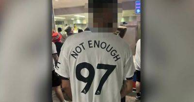 FA issue statement after Manchester United fan arrested for wearing Hillsborough disaster shirt - www.manchestereveningnews.co.uk - London - Manchester - city Sheffield - county Hillsborough