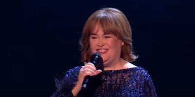 Susan Boyle Returns to 'Britain's Got Talent' to Sing a Year After Stroke Left Her Unable to Speak - Watch the Moving Performance! - www.justjared.com - Britain