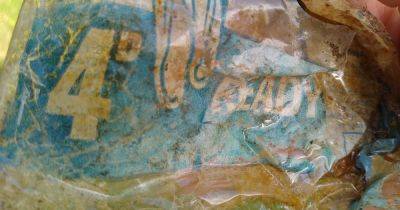 Golden Wonder crisp packet from 1960s found in Scots river raises plastic pollution fears - www.dailyrecord.co.uk - Britain - Scotland - Beyond