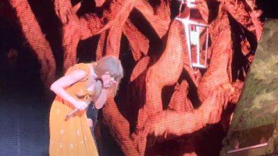 Taylor Swift Accidentally Swallowed a Bug in the Middle of a Concert – Watch It Now (Video) - thewrap.com - Brazil - Mexico - Argentina