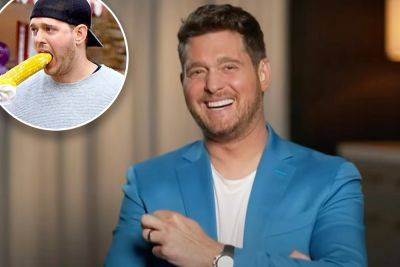 Michael Bublé reveals why a fan’s tattoo of him eating corn ‘moved’ him: ‘Closest thing to a love note’ - nypost.com - Australia - Canada