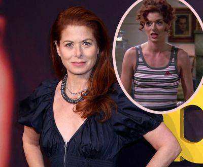 Debra Messing Claims NBC Pushed Her To Have Bigger Boobs For Will & Grace! - perezhilton.com