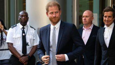 Prince Harry Gets Visibly Choked Up After Second Day Testifying in Court: 'It's a Lot' - www.etonline.com - London
