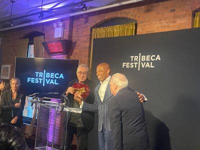 Martin Scorsese On Hand As Tribeca Festival Sets “De Niro Con”; NYC Mayor Presents Actor With Key To City; Jane Rosenthal Thanks Crowd For “Braving The Canadian Winds” - deadline.com - New York