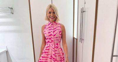 Holly Willoughby returns to This Morning in stunning £435 designer silk dress - www.ok.co.uk
