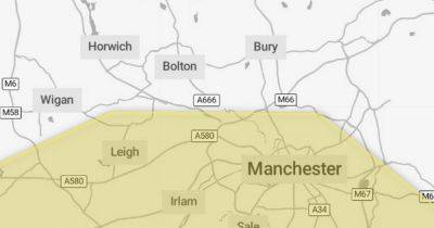 Met Office issue thunderstorm weather warning for large parts of England - www.manchestereveningnews.co.uk - Manchester