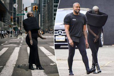 I wore Kanye West’s wife’s ‘condom’ dress in NYC — here’s what happened - nypost.com - Los Angeles - Manhattan - city Midtown