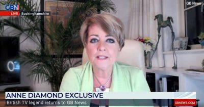 TV legend Anne Diamond fights tears as she reveals breast cancer diagnosis - www.ok.co.uk - Britain
