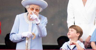 Prince Louis received 'dry reply' from late Queen after asking her one question, lip reader claims - www.dailyrecord.co.uk