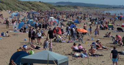 Scorching weather set for Ayrshire but a thunderstorm warning has been issued - www.dailyrecord.co.uk