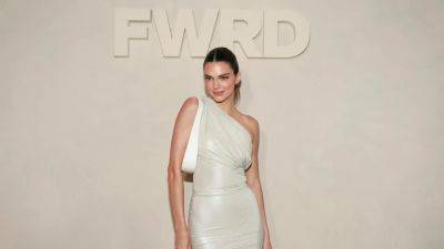 Kendall Jenner's One-Shoulder Mini Is the Perfect Going Out Dress - www.glamour.com