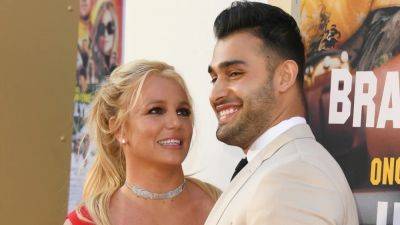 Britney Spears' Husband Sam Asghari Celebrates Their 1-Year Wedding Anniversary - www.etonline.com - county Love
