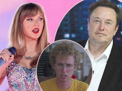Taylor Swift VS Elon Musk! Fans FUME As Twitter Boss Says She Looks Like 'Napoleon Dynamite In Drag'! - perezhilton.com