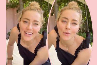 Amber Heard Returns To Instagram While Living Her Best Life At Film Fest! - perezhilton.com - Italy