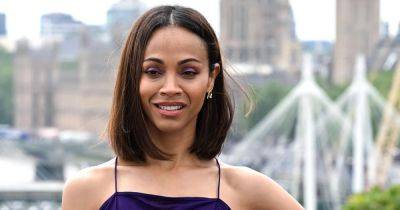 All About Zoe Saldana’s ‘French-Inspired’ Bob: Products Used and More - www.usmagazine.com - France - London - Santa