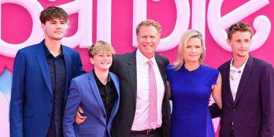 Will Ferrell Brings All Three Of His Sons To 'Barbie' Premiere in London - www.justjared.com - London - county Will