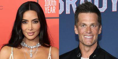 Kim Kardashian & Tom Brady Dating Rumors: What We Know About Their Latest Interaction - www.justjared.com