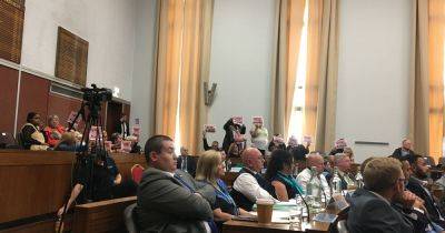 Heated Oldham debate on tackling child sexual abuse twice adjourned amid heckling as inquiry calls defeated again - www.manchestereveningnews.co.uk - county Oldham