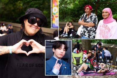 We’re waiting five days — in 90-degree heat — to see BTS’ Jungkook in NYC - nypost.com - Texas - state Massachusets - Boston
