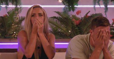 ITV Love Island: contestants left in tears at shocking villa exit for Leah and Montel - www.dailyrecord.co.uk - Scotland