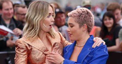 Emily Blunt risked wardrobe malfunction at Oppenheimer UK premiere as Florence Pugh stepped in to help - www.manchestereveningnews.co.uk - Britain - London
