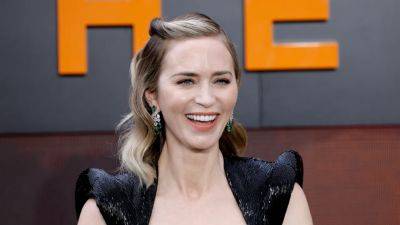Before Her Premiere Walkout, Emily Blunt Wore ’40s Fringed Sequins on the Red Carpet - www.glamour.com