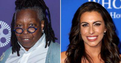 Whoopi Goldberg Is Extremely Perplexed by Alyssa Farah Griffin’s Shirt on ‘The View’ - www.usmagazine.com