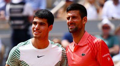Carlos Alcaraz & Novak Djokovic Face Off in Wimbledon Final this Sunday - www.justjared.com - Spain - France - Paris - London - Italy - Serbia