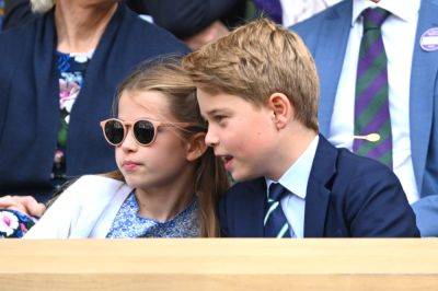 Princess Charlotte Makes Wimbledon Debut Alongside Brother Prince George - etcanada.com - Britain - Charlotte