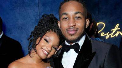 Halle Bailey's Boyfriend DDG Appears to Shame Her Over 'Kissing Dudes' On Screen in New Song - www.etonline.com