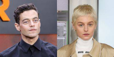 Rami Malek & Emma Corrin Spotted Hanging Out at Bruce Springsteen Concert - www.justjared.com - London - county Hyde