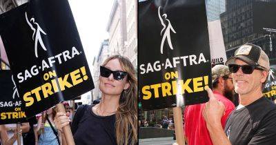 Celebrities Who’ve Joined the SAG-AFTRA Strike Picket Lines: Kevin Bacon, Olivia Wilde and More - www.usmagazine.com - Hollywood