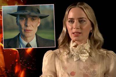 Emily Blunt Says 'Emaciated' Cillian Murphy Ate Just ONE ALMOND A DAY For Oppenheimer - perezhilton.com - New York