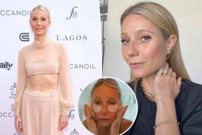 Gwyneth Paltrow bemoans aging ‘double standard’ — while plugging anti-aging products - nypost.com - Britain - France - Goop