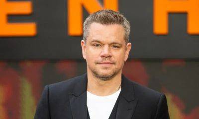 Matt Damon reveals he broke the acting break deal he had his wife to star in ‘Oppenheimer’ - us.hola.com