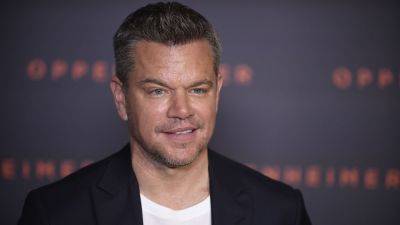 Matt Damon spent first 'big paycheck' helping his mom and brother - www.foxnews.com - Hollywood