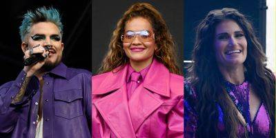 Adam Lambert, Rita Ora & Idina Menzel Light Up Pride in London With Colorful Looks & So Much Energy! - www.justjared.com - London