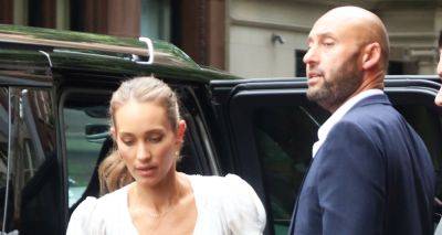 Derek Jeter & Wife Hannah Make Rare Appearance in NYC After Secretly Welcomed Baby No. 4 - www.justjared.com - New York